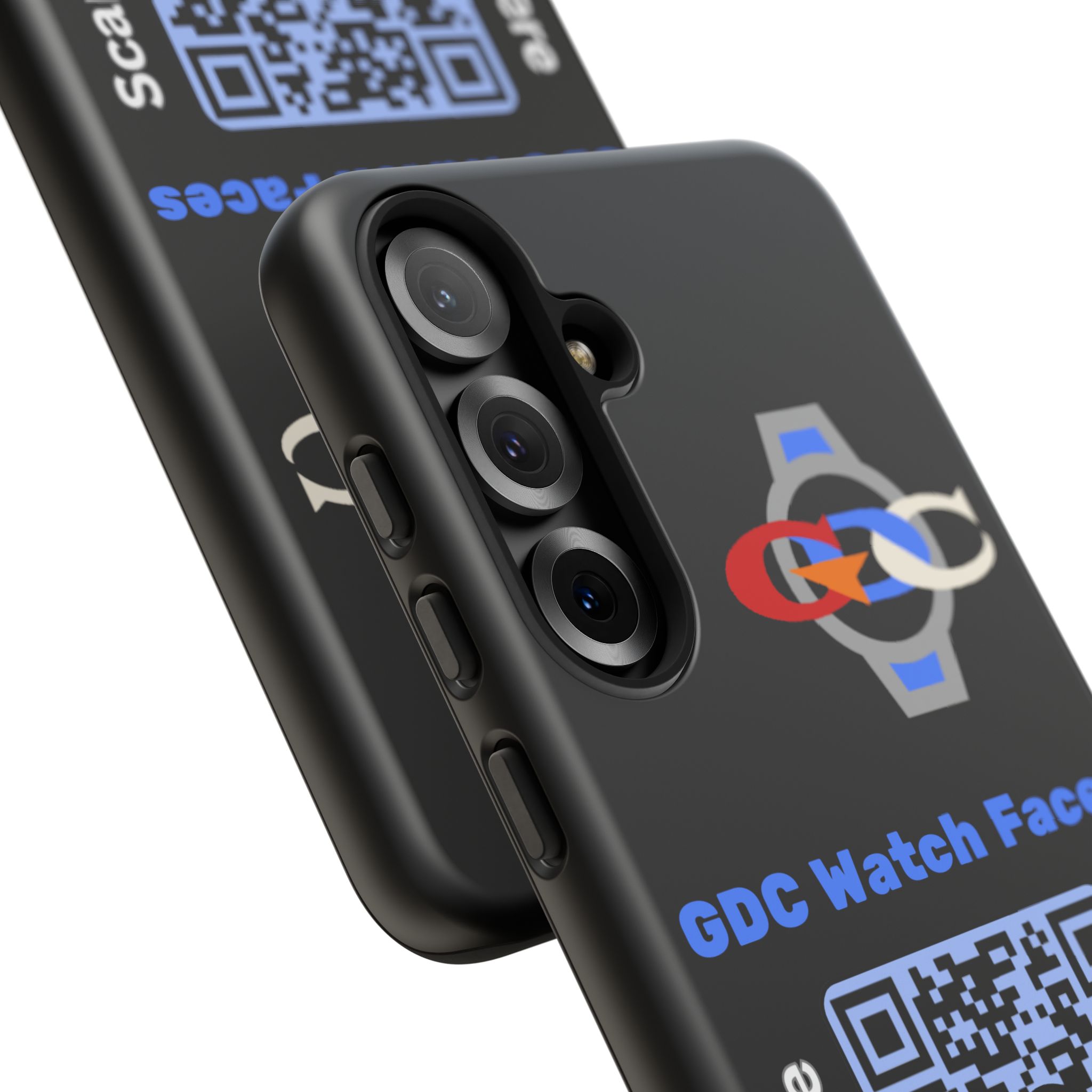 GDC Watch Faces Phone Case, Tough Smartphone Case for Diabetics, Durable Phone Cover, Unique QR Code Design, Functional Gift Idea - Image 34
