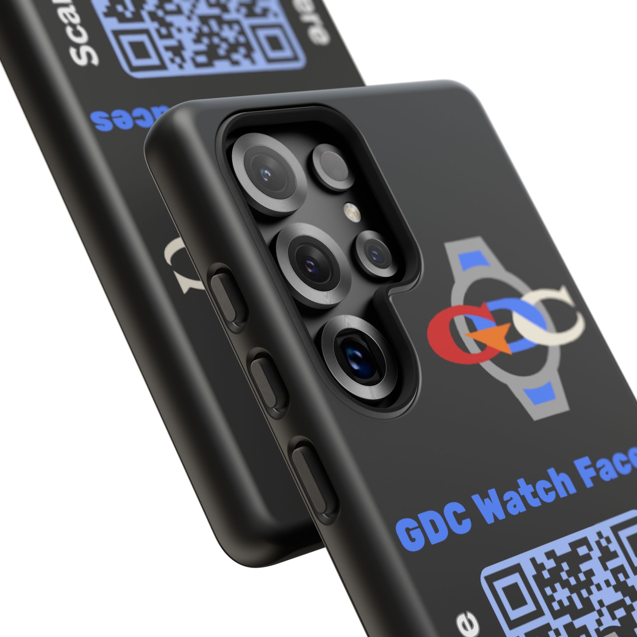 GDC Watch Faces Phone Case, Tough Smartphone Case for Diabetics, Durable Phone Cover, Unique QR Code Design, Functional Gift Idea - Image 42