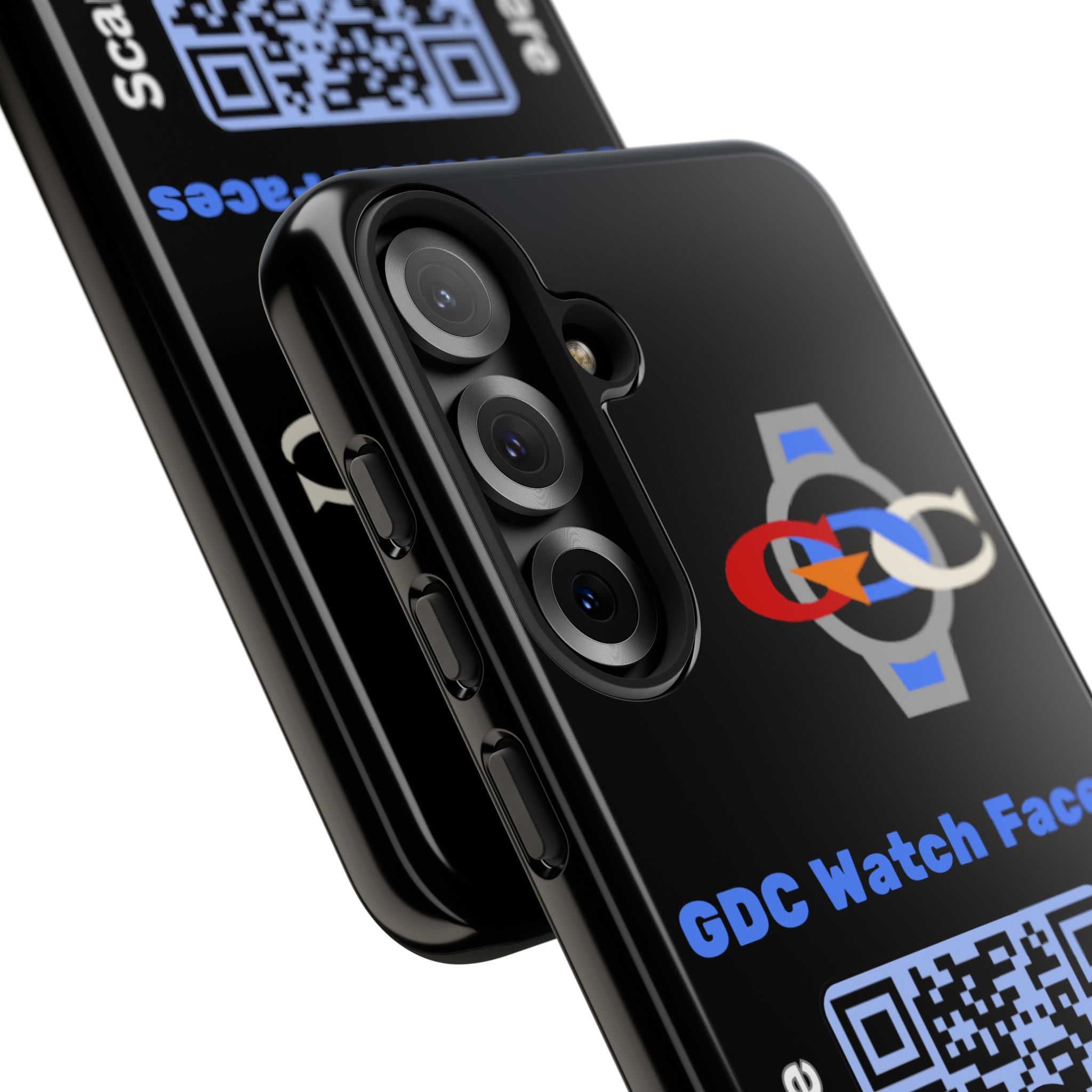 GDC Watch Faces Phone Case, Tough Smartphone Case for Diabetics, Durable Phone Cover, Unique QR Code Design, Functional Gift Idea - Image 30