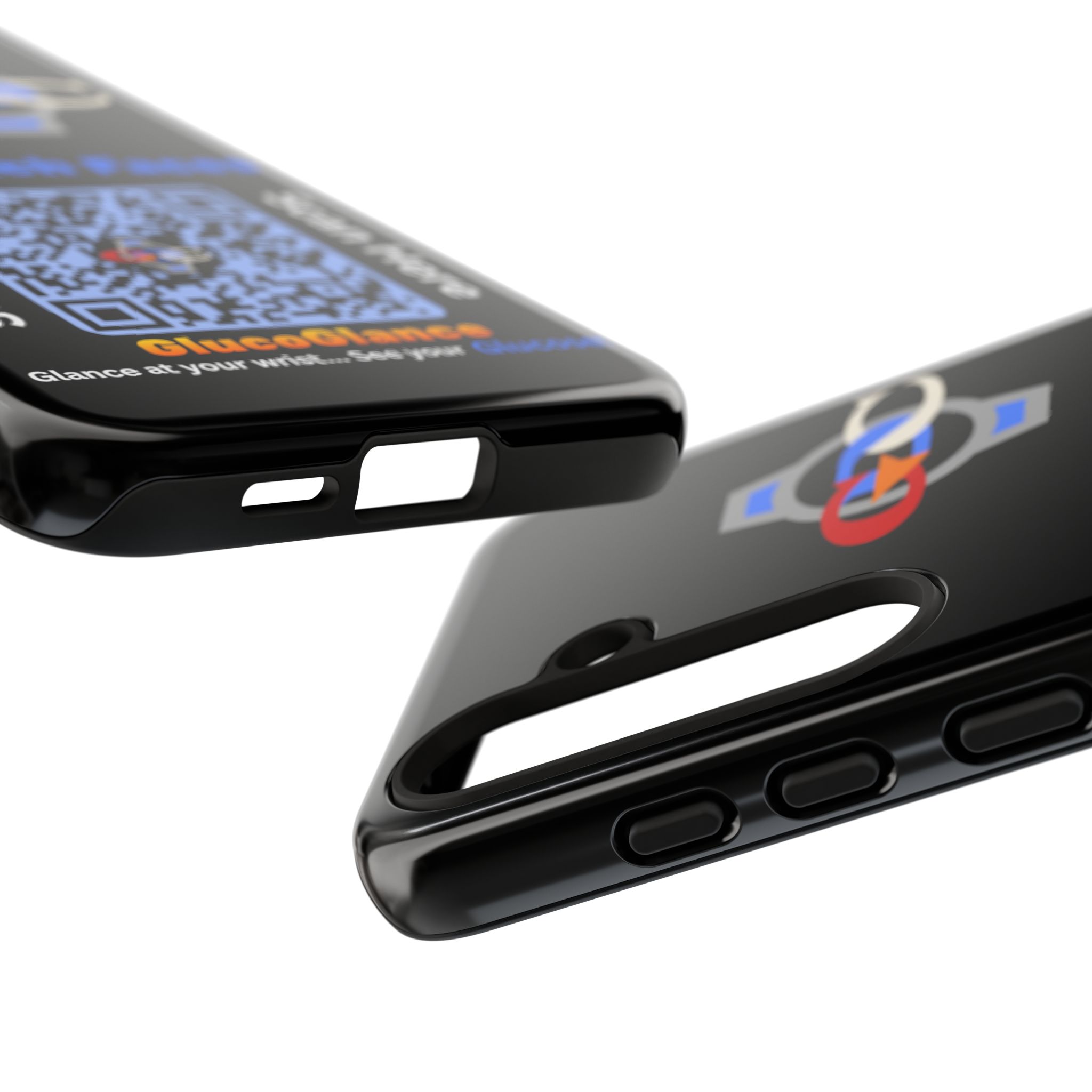 GDC Watch Faces Phone Case, Tough Smartphone Case for Diabetics, Durable Phone Cover, Unique QR Code Design, Functional Gift Idea - Image 15