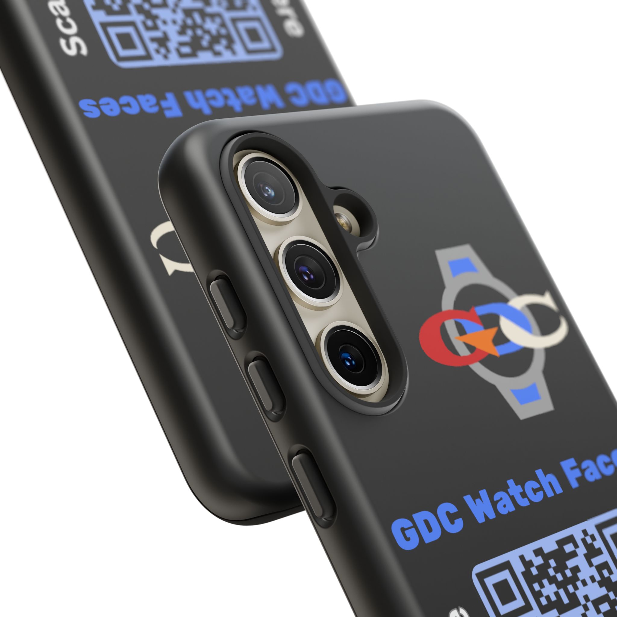 GDC Watch Faces Phone Case, Tough Smartphone Case for Diabetics, Durable Phone Cover, Unique QR Code Design, Functional Gift Idea - Image 10