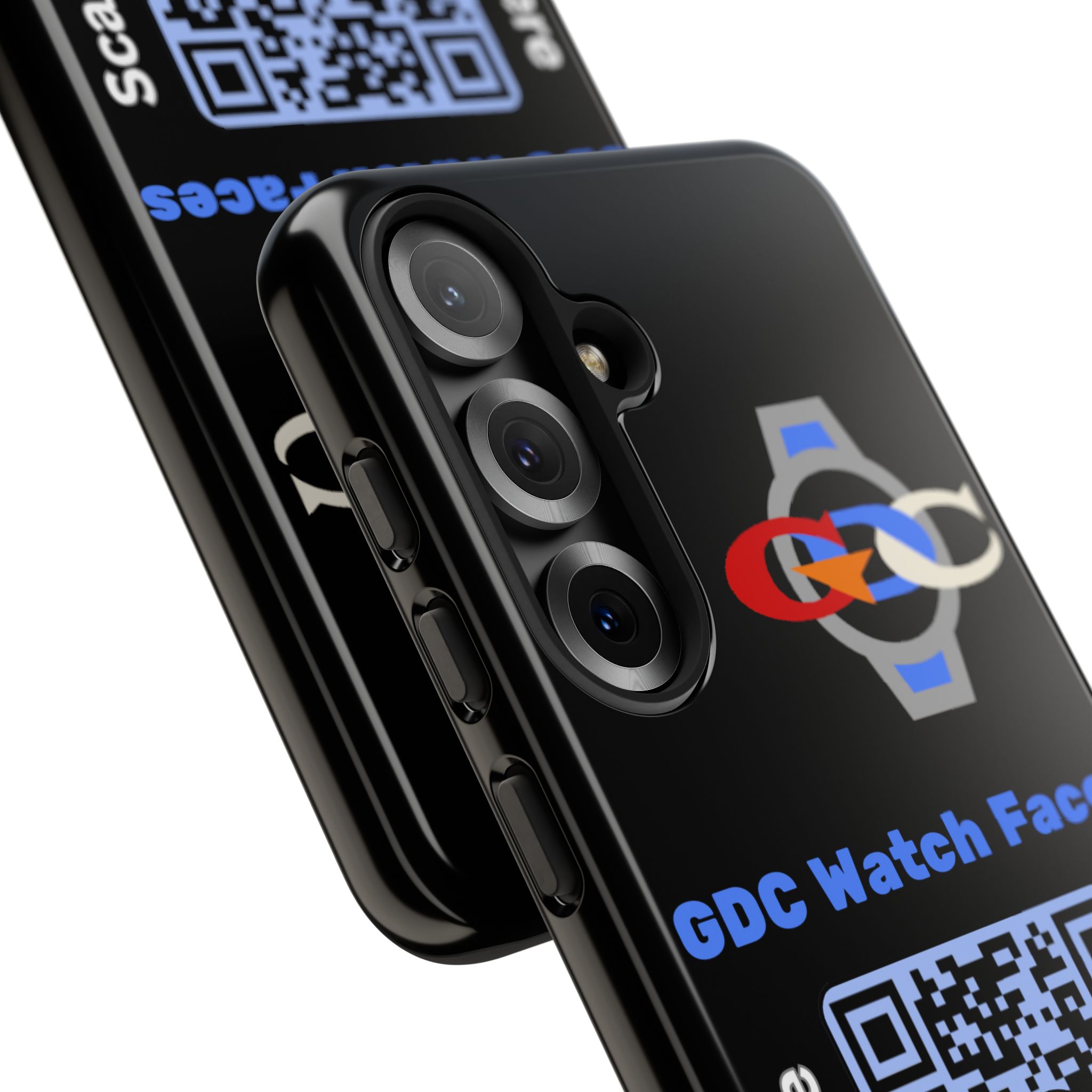GDC Watch Faces Phone Case, Tough Smartphone Case for Diabetics, Durable Phone Cover, Unique QR Code Design, Functional Gift Idea - Image 22