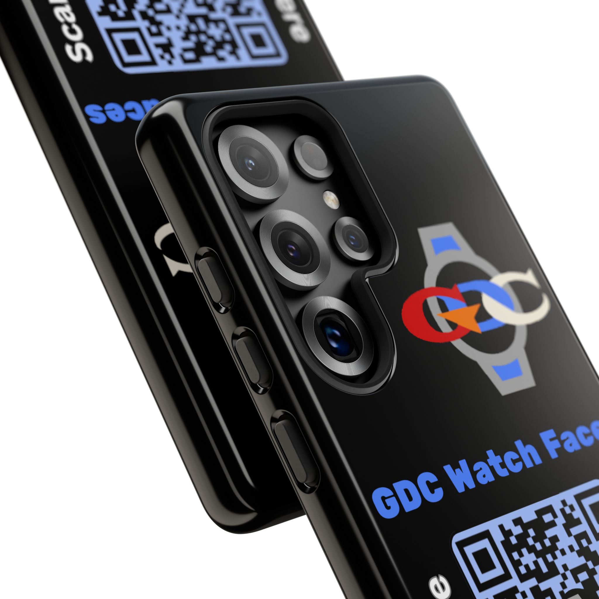 GDC Watch Faces Phone Case, Tough Smartphone Case for Diabetics, Durable Phone Cover, Unique QR Code Design, Functional Gift Idea - Image 38