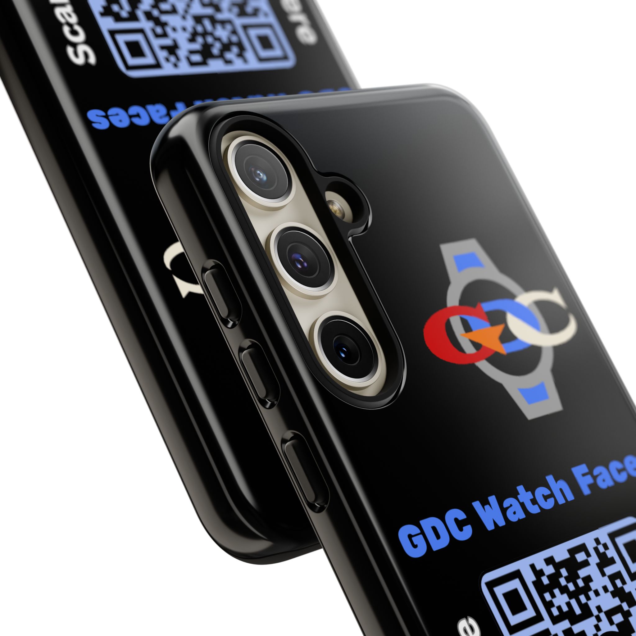 GDC Watch Faces Phone Case, Tough Smartphone Case for Diabetics, Durable Phone Cover, Unique QR Code Design, Functional Gift Idea - Image 14