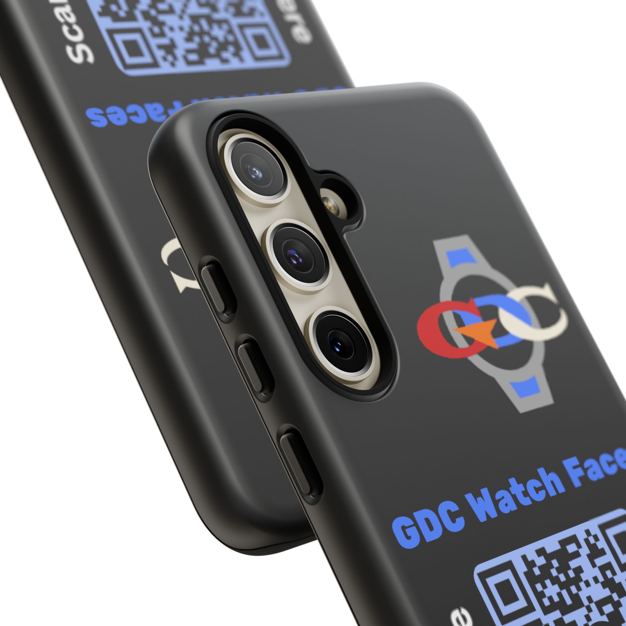 GDC Watch Faces Phone Case, Tough Smartphone Case for Diabetics, Durable Phone Cover, Unique QR Code Design, Functional Gift Idea - Image 18